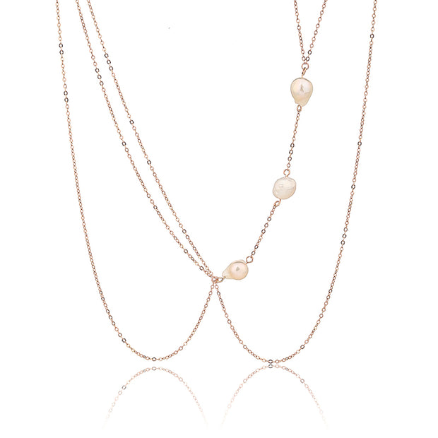 שרשרת בטן  Rose gold