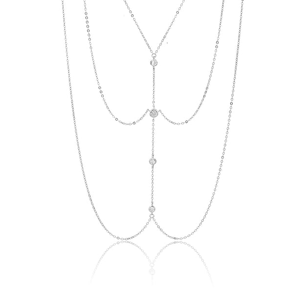 שרשרת בטן Pearl Luxe
