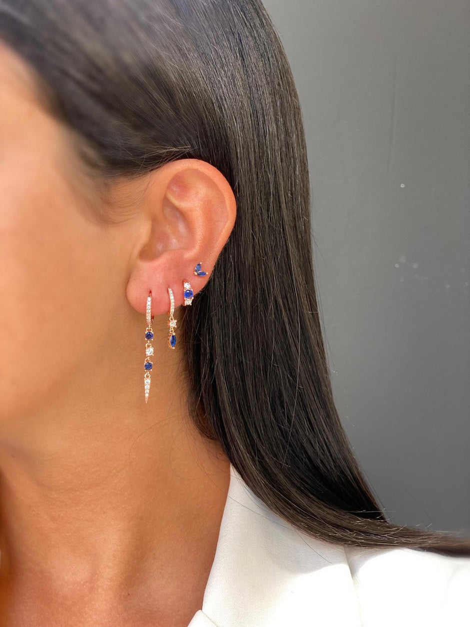 עגיל Mary רוז גולד