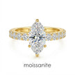 טבעת  Élégance Marquise Gold