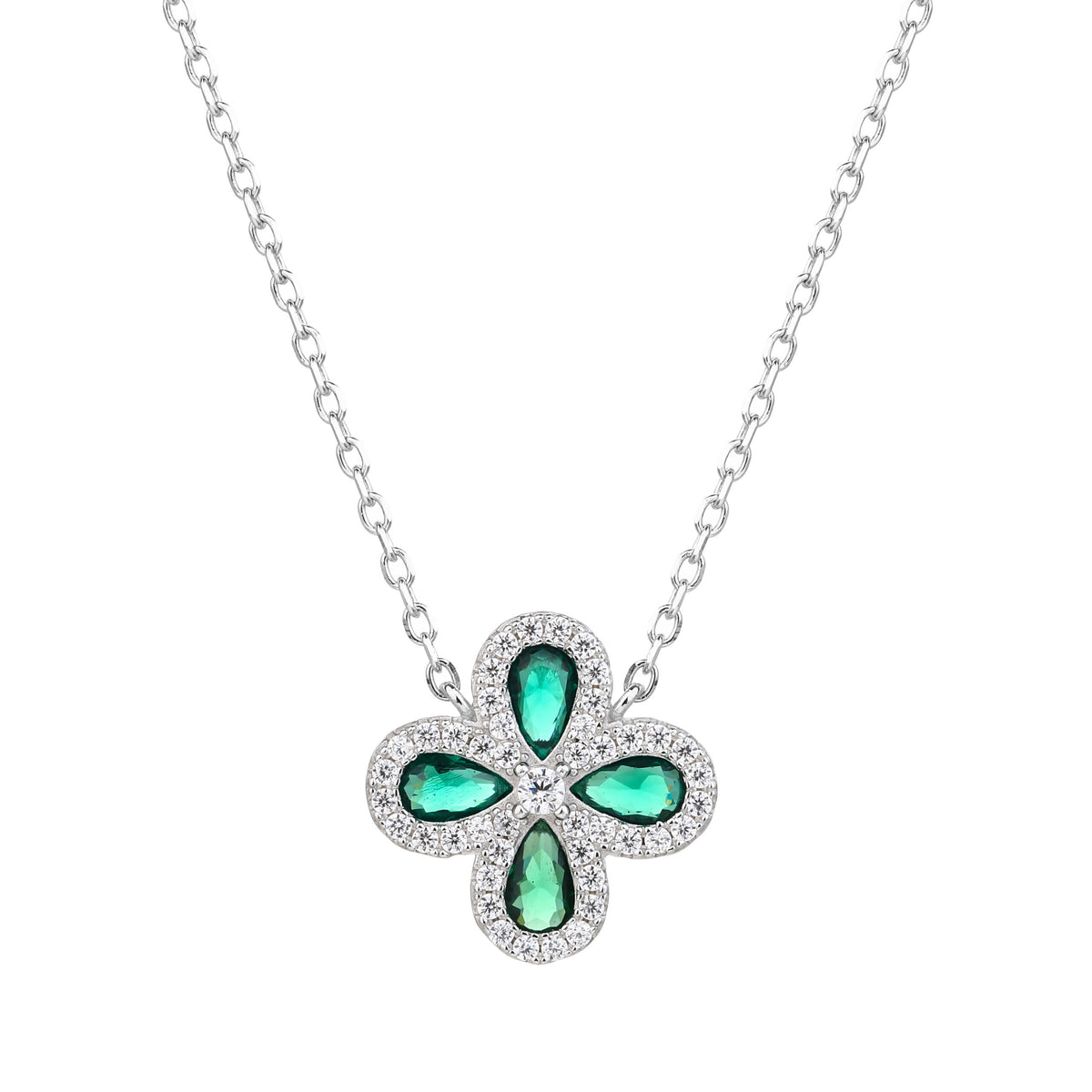 Fiore Necklace - Green