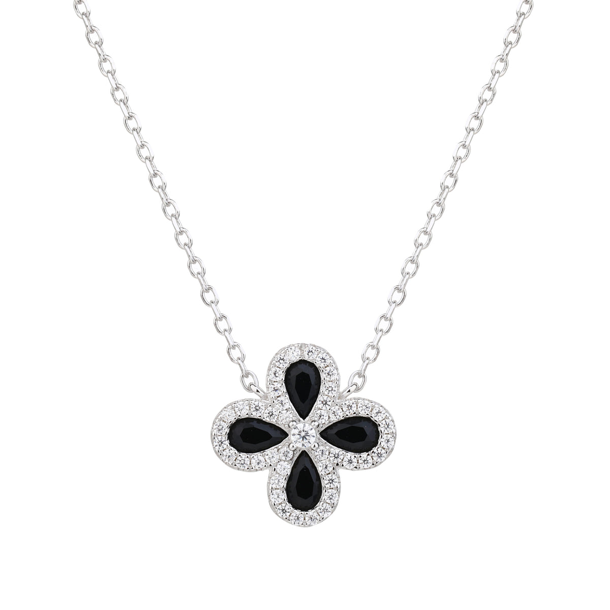 Fiore Necklace - Black